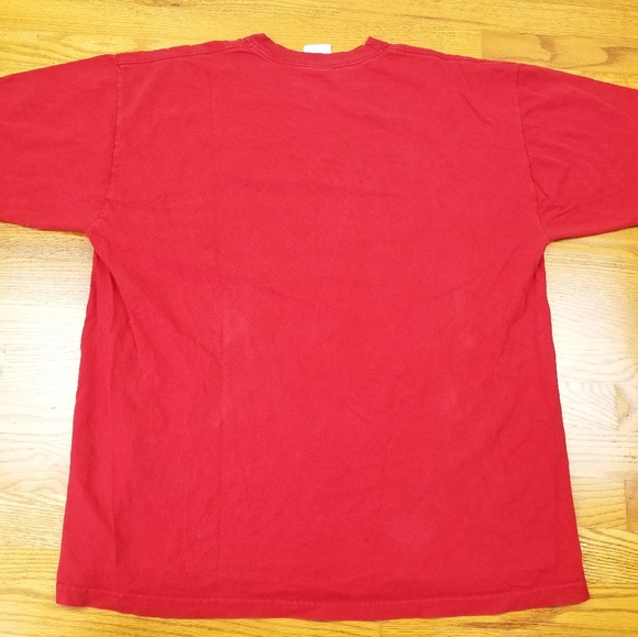 Vtg Red Band Saxophone Short Sleeve Box Logo Shirt - Picture 3 of 4